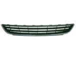 Front Bumper Grille Exc Gli; Sedan; Black/Chrome - VOLKSWAGEN JETTA 2011-2014