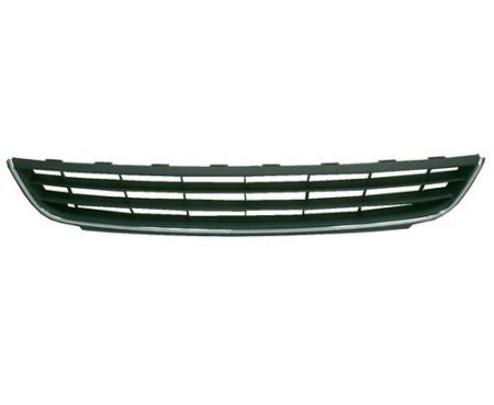 Front Bumper Grille Exc Gli; Sedan; Black/Chrome - VOLKSWAGEN JETTA 2011-2014