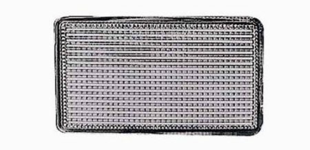 Left Front bumper insert Type 3; Towing Eye Cover; w/Fog Lamp Cover - VOLKSWAGEN CABRIO 1995-1999