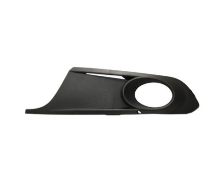 Left Front Bumper Insert Sedan; Fog Lamp Bezel; W/Fog Lamps - VOLKSWAGEN JETTA 2011-2014