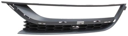 Left Front bumper insert Fog Lamp Bezel; w/Fog Lamps - VOLKSWAGEN PASSAT 2012-2015
