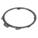 Left Front bumper insert Fog Lamp Ring Bezel; w/Fog Lamps; Chrome - VOLKSWAGEN TIGUAN LIMITED 2017-2018