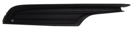 Left Front bumper insert Outer Grille; Black - VOLKSWAGEN GOLF SPORTWAGEN 2015-2017