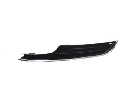 Left Front bumper insert Outer Grille; Chrome - VOLKSWAGEN GOLF SPORTWAGEN 2015-2017