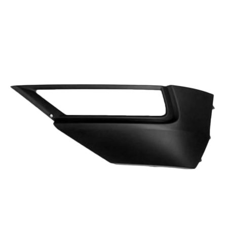 Left Front bumper insert Fog Lamp Bezel; w/Fog Lamps; Satin Black - VOLKSWAGEN TIGUAN 2018-2021