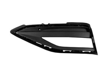 Left Front Bumper Insert Exc Gli; Fog Lamp Bezel; W/Fog Lamps - VOLKSWAGEN JETTA 2019-2021