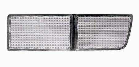 Right Front bumper insert Type 3; Towing Eye Cover; w/o Fog Lamp Cover - VOLKSWAGEN CABRIO 1995-1999