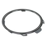 Right Front bumper insert Fog Lamp Ring Bezel; w/Fog Lamps; Chrome - VOLKSWAGEN TIGUAN LIMITED 2017-2018