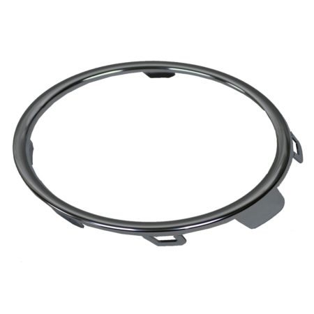 Right Front bumper insert Fog Lamp Ring Bezel; w/Fog Lamps; Chrome - VOLKSWAGEN TIGUAN LIMITED 2017-2018