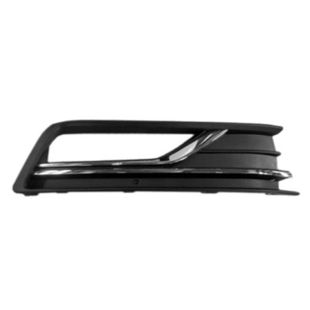 Right Front bumper insert Outer Grille; w/Fog Lamps - VOLKSWAGEN PASSAT 2016-2019