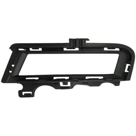 Right Front bumper insert Fog Lamp Bezel; w/Fog Lamps; Black - VOLKSWAGEN GOLF R 2015-2017