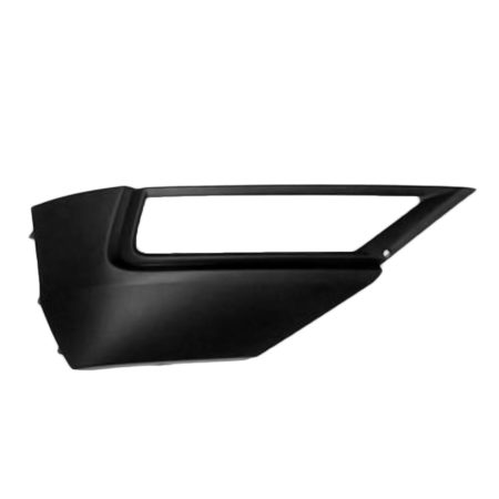 Right Front bumper insert Fog Lamp Bezel; w/Fog Lamps; Satin Black - VOLKSWAGEN TIGUAN 2018-2021