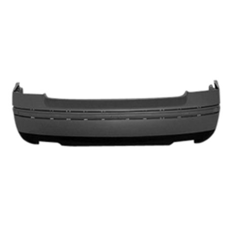 Rear bumper cover 4dr sedan; late design; w/V6 engine; prime - VOLKSWAGEN PASSAT 2002-2005