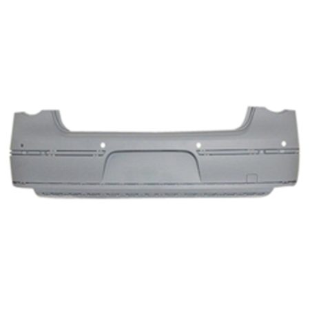 Rear bumper cover 4dr sedan; w/park sensor; prime - VOLKSWAGEN PASSAT 2006-2010