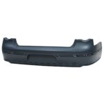 Rear bumper cover 4dr sedan; w/o park sensor; prime CAPA - VOLKSWAGEN PASSAT 2006-2010