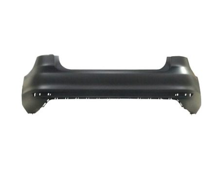 Rear Bumper Cover W/O Parking Assist; Primed CAPA - VOLKSWAGEN JETTA 2015-2018