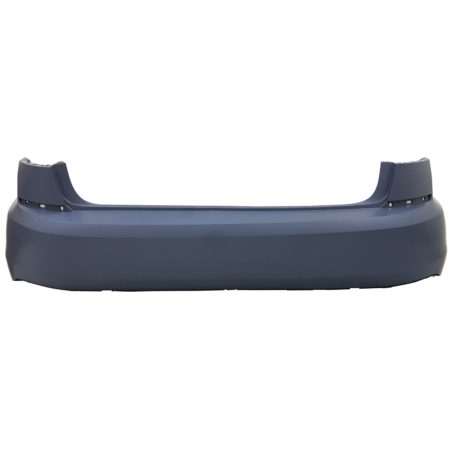 REAR BUMPER PRIMED; W/O SENSOR HOLES; PASSAT (2012-) 2020-2021