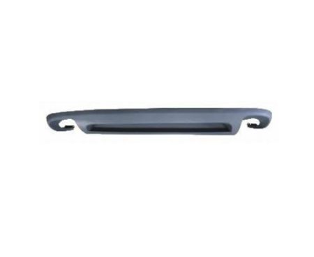 Rear bumper insert Lower - VOLKSWAGEN TOUAREG 2011-2014
