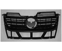 Grille assy Sedan; Gen 5; w/o GLI; w/o Wolfsburg Pkg; PTM - VOLKSWAGEN JETTA 2005-2010
