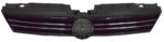 Grille Assy Sedan; Black/Chrome - VOLKSWAGEN JETTA 2011-2014