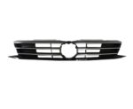 Grille assy Sedan; Black/Chrome - VOLKSWAGEN JETTA 2015-2016