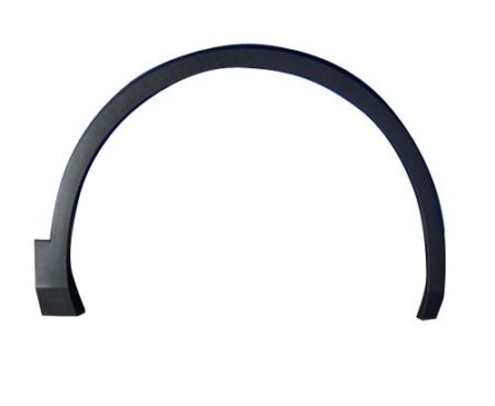 Right Front wheel opening molding Exc R-LINE; Textured Black - VOLKSWAGEN TIGUAN 2018-2021