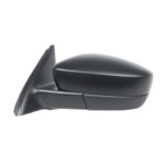 Left Mirror outside rear view Power; Heated; w/S/L; w/o Lane Change Asst; w/Cover; Textured - VOLKSWAGEN JETTA 2011-2018