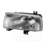 Left Headlamp assy composite early design - VOLKSWAGEN JETTA 1993-1999