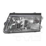 Left Headlamp assy composite all; Early Design - VOLKSWAGEN PASSAT 1998-2001