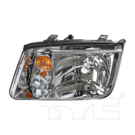 Left Headlamp assy composite w/fog lamps - VOLKSWAGEN JETTA 2003-2005