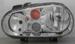 Left Headlamp assy composite w/fog lamps; except 20th Anniversary Edition - VOLKSWAGEN GOLF 2002-2002