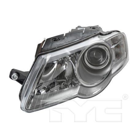 Left Headlamp assy composite Halogen; Hella Brand - VOLKSWAGEN PASSAT 2006-2010