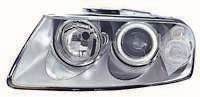 Left Headlamp assy composite w/halogen - VOLKSWAGEN TOUAREG 2004-2007