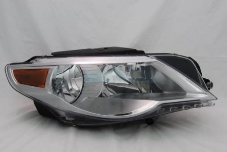 Left Headlamp assy composite Halogen; From VIN 9530001 - VOLKSWAGEN CC 2009-2012