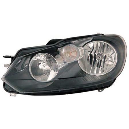 Left Headlamp assy composite Hella Brand - VOLKSWAGEN GTI 2010-2014