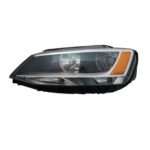Left Headlamp assy composite Sedan CAPA - VOLKSWAGEN JETTA 2011-2016