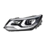 Left Headlamp assy composite Xenon; w/Directional Beam - VOLKSWAGEN TIGUAN 2012-2017