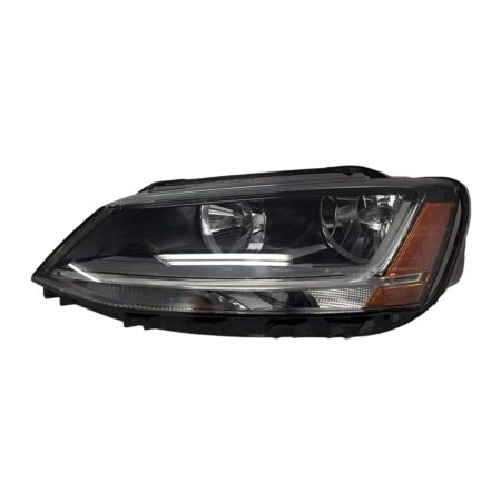 Left Headlamp Assy Composite Sedan; Halogen - VOLKSWAGEN JETTA 2015-2018