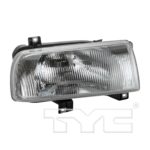 Right Headlamp assy composite early design - VOLKSWAGEN JETTA 1993-1999