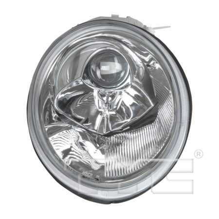 Right Headlamp assy composite except Turbo S; Halogen - VOLKSWAGEN BEETLE 2002-2005
