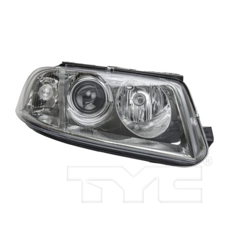 Right Headlamp assy composite late design; halogen - VOLKSWAGEN PASSAT 2001-2005