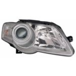 Right Headlamp assy composite Halogen; Valeo Brand - VOLKSWAGEN PASSAT 2006-2010