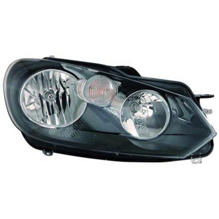 Right Headlamp assy composite Hella Brand - VOLKSWAGEN GTI 2010-2014