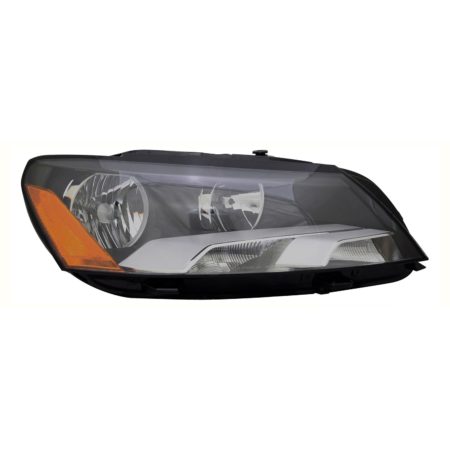 Right Headlamp Assy Composite Halogen; From 2-21-11