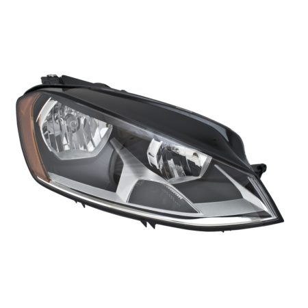 Right Headlamp Assy Composite Halogen; From 6-30-14