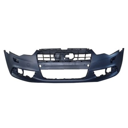 Front bumper cover w/o S-Line Pkg; w/o Parking Aid; prime - AUDI A6 2012-2015
