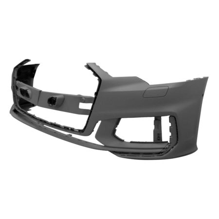 Front bumper cover w/S-Line Pkg; w/Parallel Park Assist - AUDI A6 QUATTRO 2019-2021