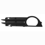 Left Front bumper insert w/o Sport Pkg; w/Fog Lamps; matte black - AUDI A3 2006-2009