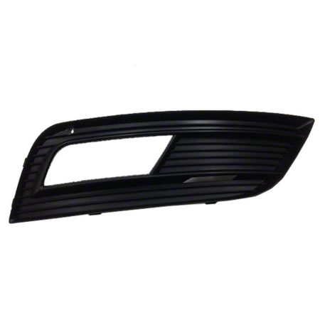 Right Front bumper insert Fog Lamp Bezel; w/o Adaptive Cruise Control; w/o S-Line Pkg - AUDI A4 2013-2016