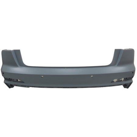 Rear bumper cover w/S-Line Pkg; w/o Parallel Park Assist; prime - AUDI A6 QUATTRO 2019-2021